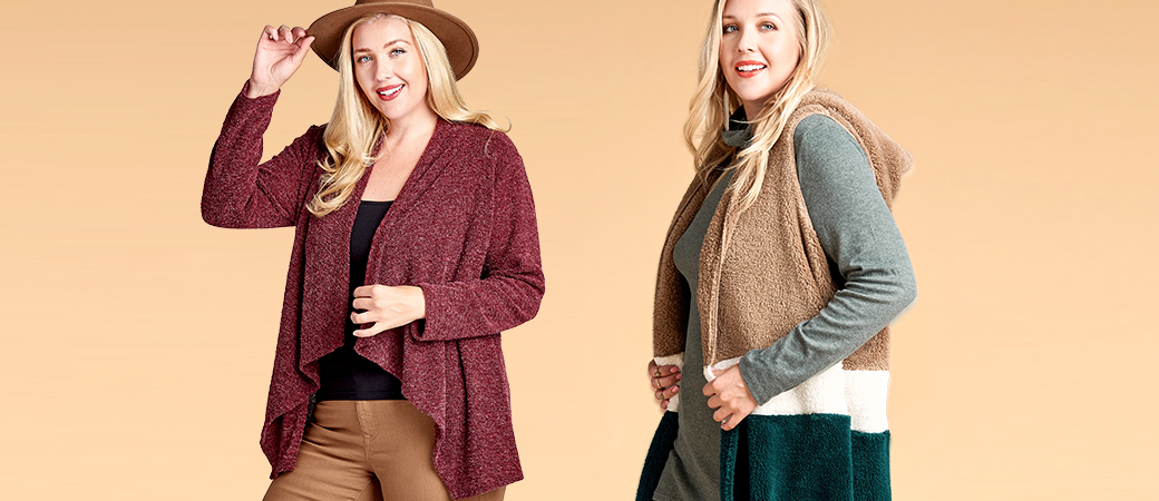 Wholesale Plus Size Outerwear | Up to 10% Off Entire Order | WFS